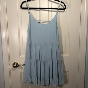 Talula Baby Blue Tiered Dress